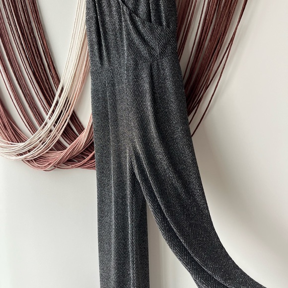 NWT Black and Silver Jumpsuit Size Small. Skies Are Blue brand - Picture 5 of 5